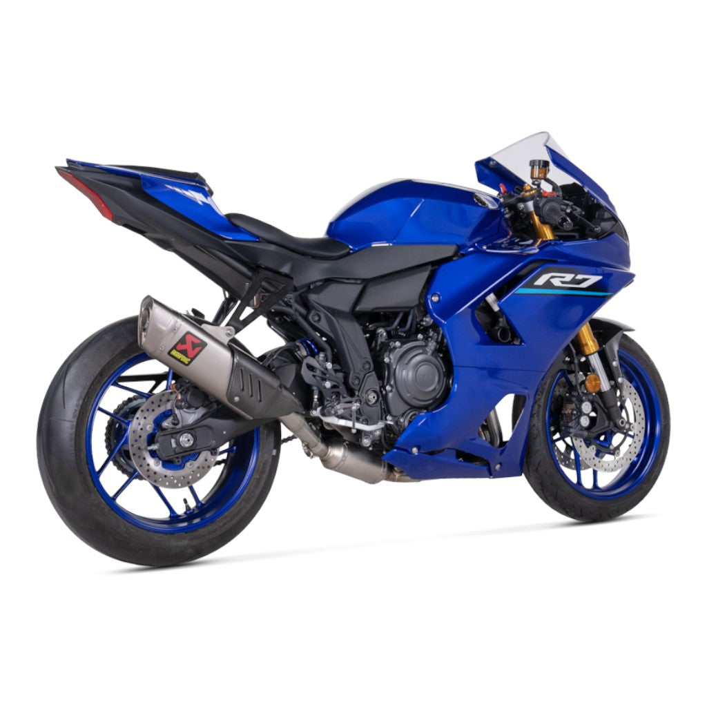 AKRAPOVIC S-Y7R15-APT Exhaust System Racing Line (Titanium) for YAMAHA R7 2026-2026 Photo-2 