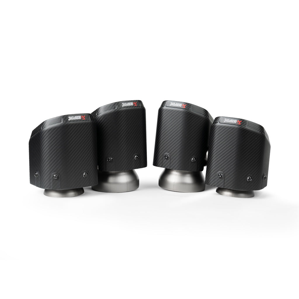 AKRAPOVIC TP-CT/79 Tail Pipe Set Hexagonal Design (Carbon) for BMW M5 (G90 / G99) Photo-0 