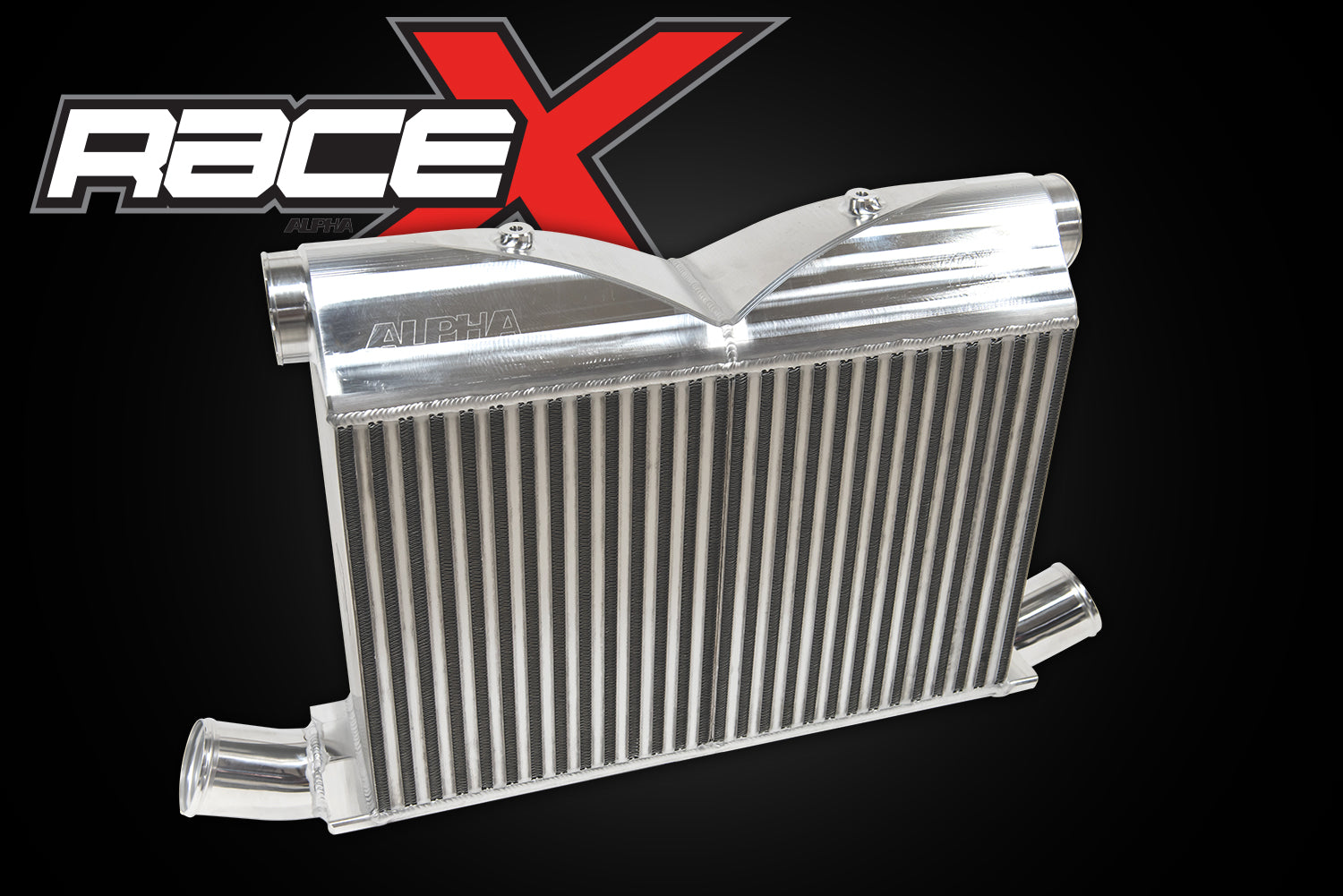 AMS ALP.07.09.0010-1 Front Mount Intercooler 2009-2011 NISSAN R35 GT-R (With Logo) Photo-1 