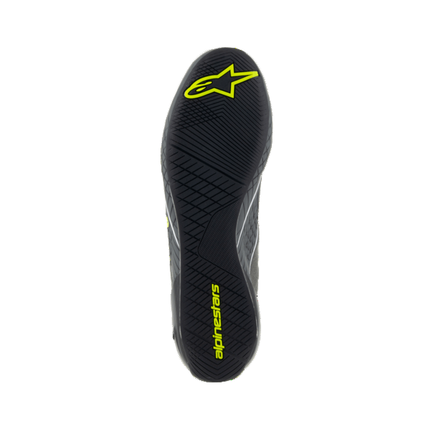 ALPINESTARS 2710125-9179-43 Shoes Supertech Autoracing, Gray / Black / Yellow, Size 43 Photo-3 
