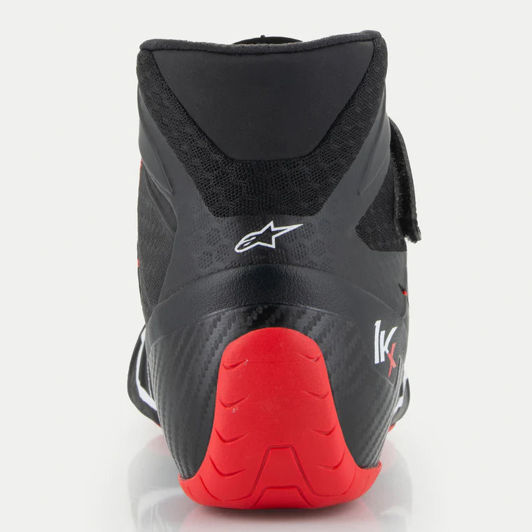 ALPINESTARS 2712124_123_10,5 Karting shoes TECH-1 KX V3 FIA 8877-2022 - Black / White / Red, Size 10,5 Photo-2 