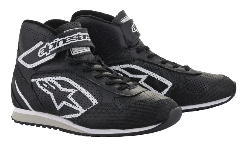 ALPINESTARS 2719021_12_14 Auto racing shoes Radar - FIA Only Black / White, Size 14 Photo-0 