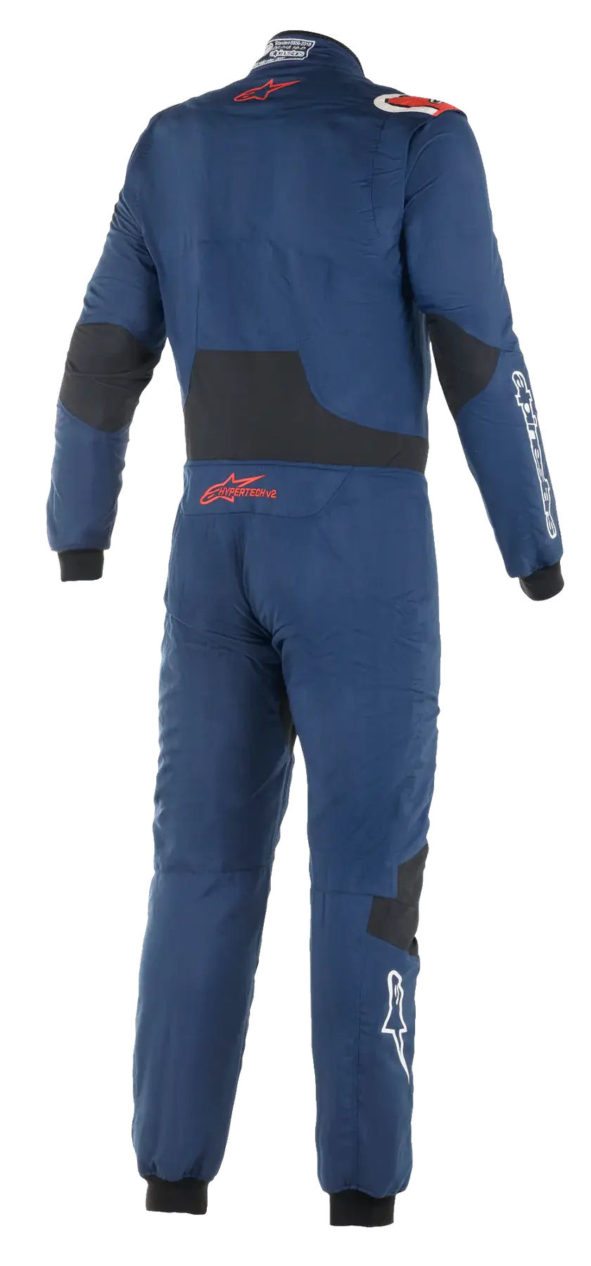 ALPINESTARS 3350220_7138_62 Auto racing suit Hypertech V2 Navy / Red, Size 62 Photo-1 