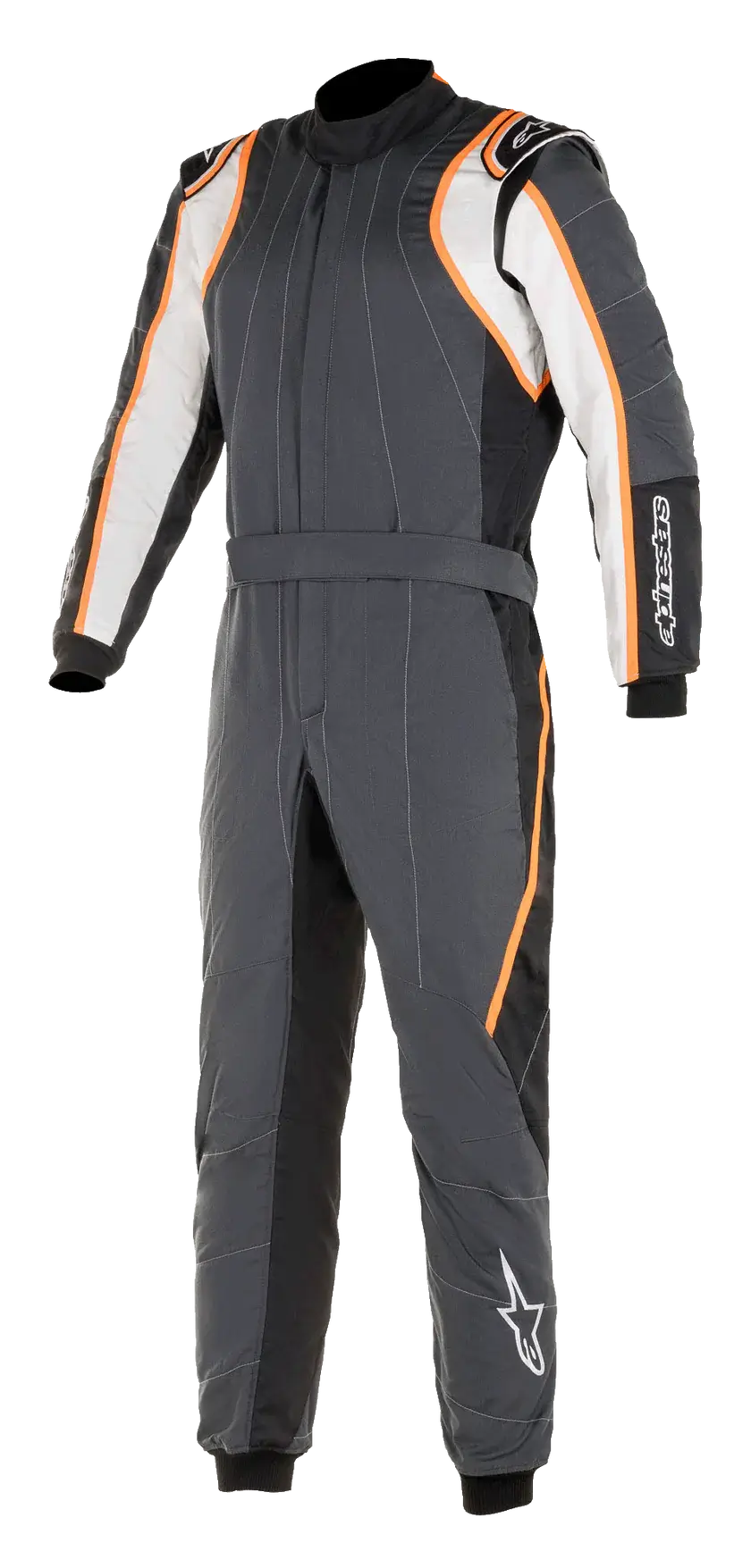 ALPINESTARS 3355020_1424_62 Auto racing suit GP Race V2 FIA Anthracite / White / Orange, Size 62 Photo-0 