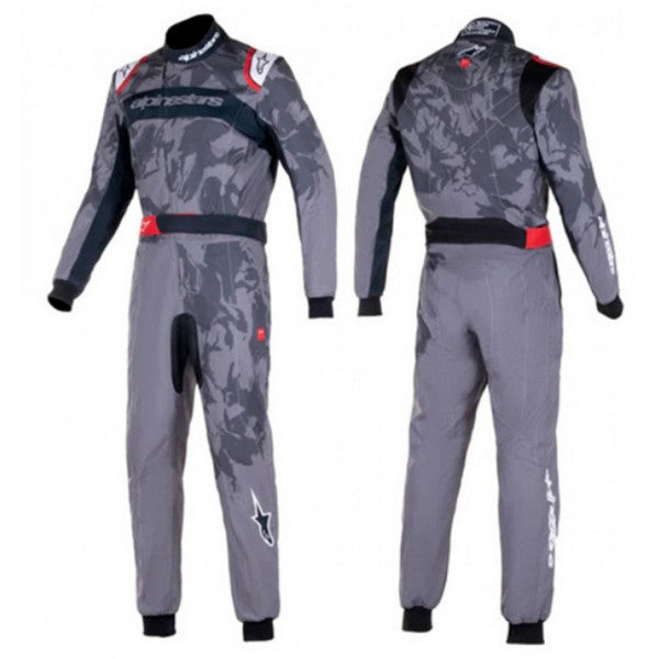 ALPINESTARS 3356123_9310_50 Kart racing suit KMX-9 V2 Graphic 5 Dark gray / Black, Size 50 Photo-0 