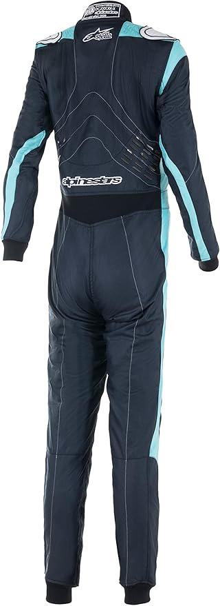 ALPINESTARS 3360022_1721_36 Womans auto racing suit Stella GP Pro Comp V2 FIA Black / Turquoise / White, Size 36 Photo-1 