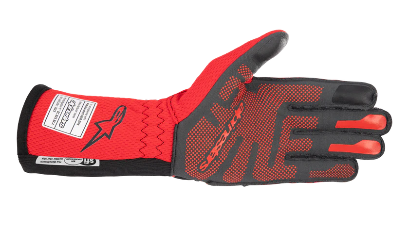 ALPINESTARS 3550123_13_3XL Auto racing gloves Tech-1 ZX V3 Black / Red, Size 3XL Photo-1 