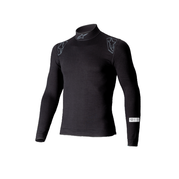 ALPINESTARS 4750325-10-S Top L/S ZX Evo V3 FIA/SFI, Black, Size S Photo-0 