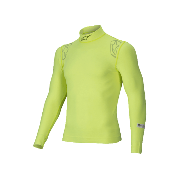 ALPINESTARS 4750325-55-L Top L/S ZX Evo V3 FIA/SFI, Yellow, Size L Photo-0 