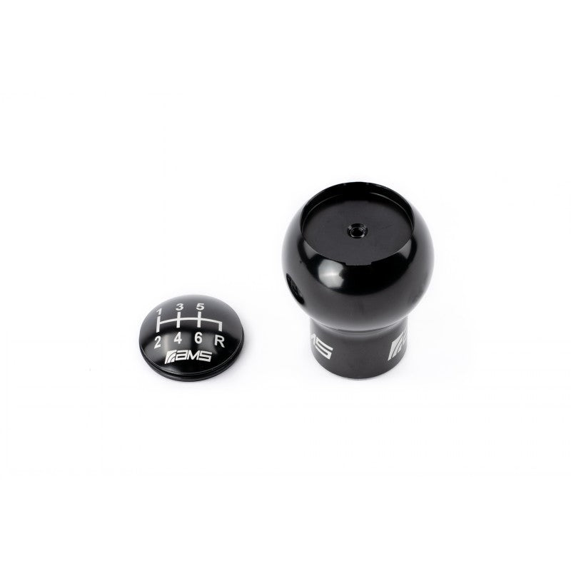 AMS AMS.50.06.0002-1 6-Speed Billet Shift Knob (incl. red, black, silver caps) for SUBARU WRX/STI 2004-2022 Photo-6 