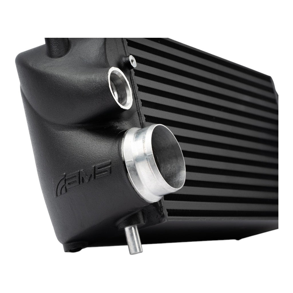 AMS AMS.55.09.0001-3 Stock Location Intercooler (Black with AMS Logo) for FORD F-150 Raptor 3.5L EcoBoost 2017- Photo-1 