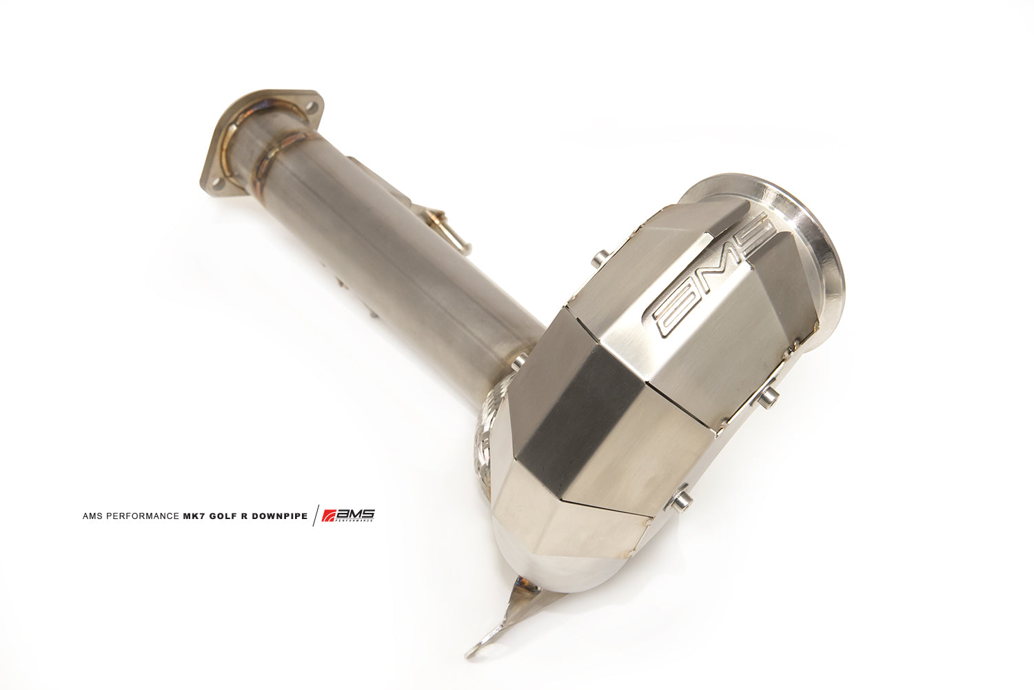 AMS AMS.21.05.0001-2 Upgraded 3″ Downpipe VW GOLF R MK7 (race) Photo-0 