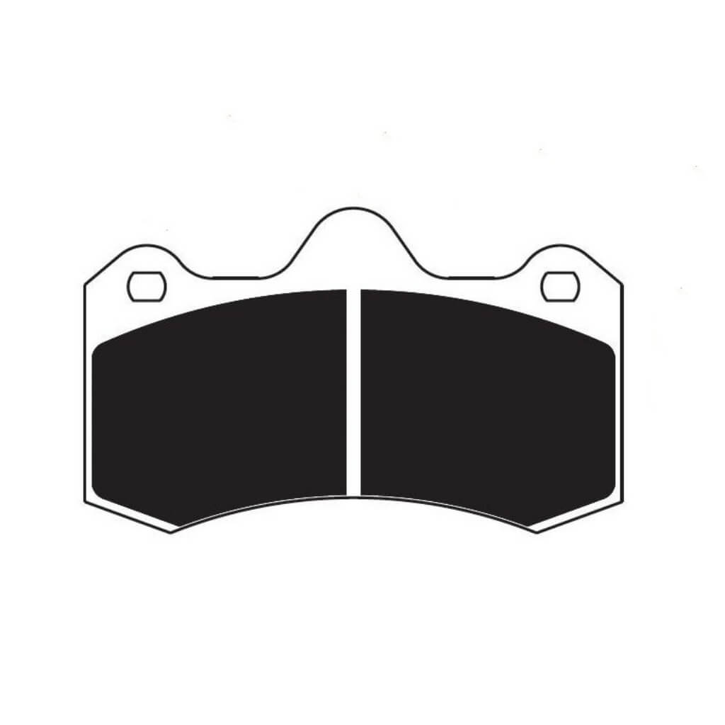 AP RACING CP6600D55-DS2500 PAD SET (4)-16,75T Photo-0 