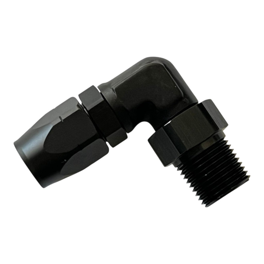 ARD ARANCUT8290-8-8D Forged Style Cutter Hose Ends 90 degree AN8 to 1/2" NPT Photo-3 