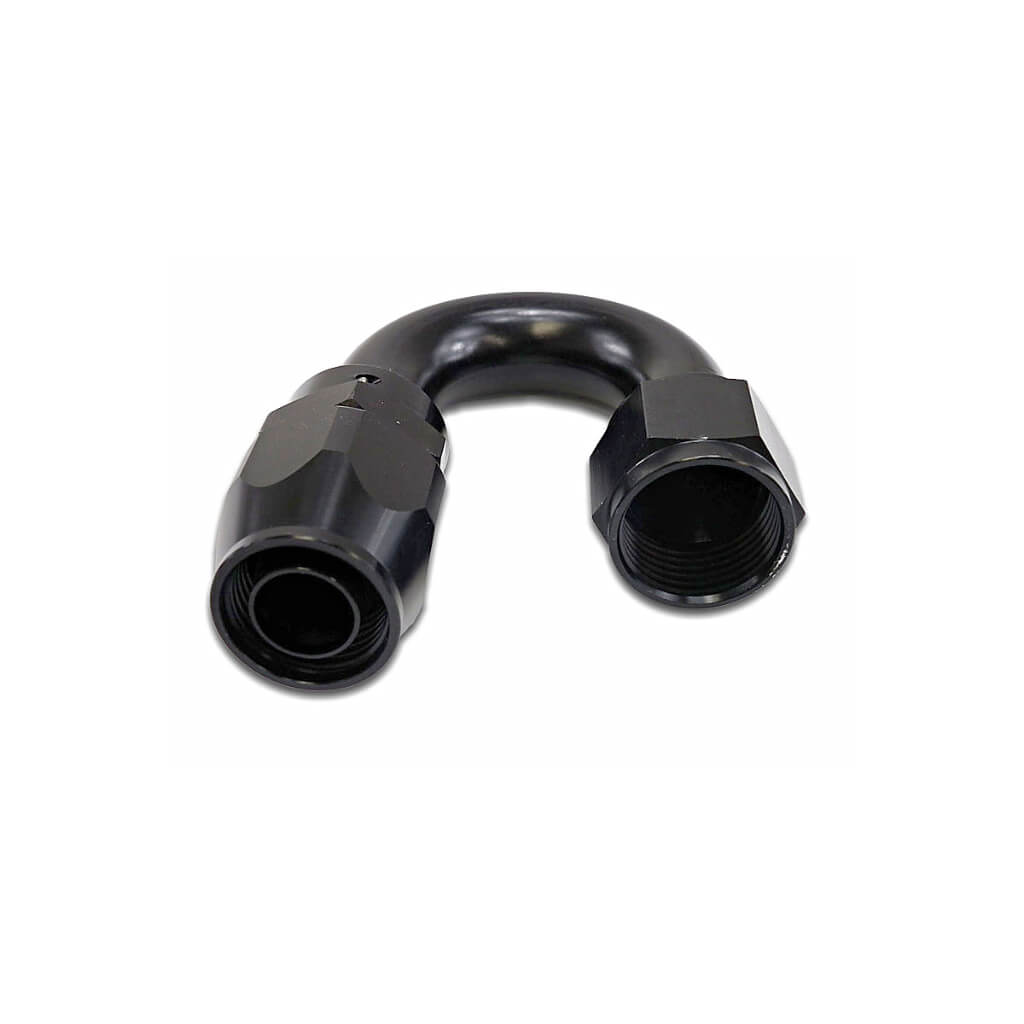 ARD ARE0209-1806-BLK Fitting Hose End 180 Degree AN6 Black Photo-0 