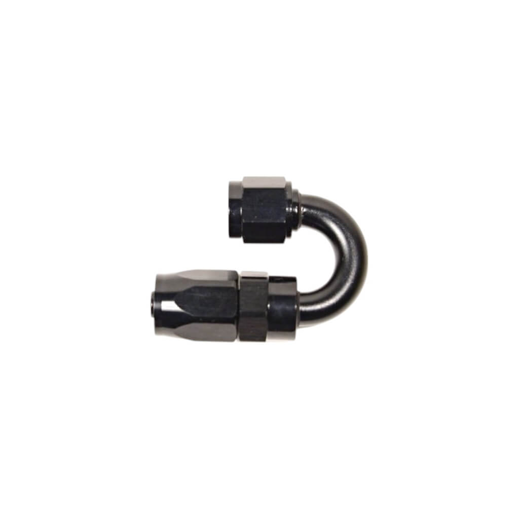 ARD ARE0209-1808-BLK Fitting Hose End 180 Degree AN8 Black Photo-0 