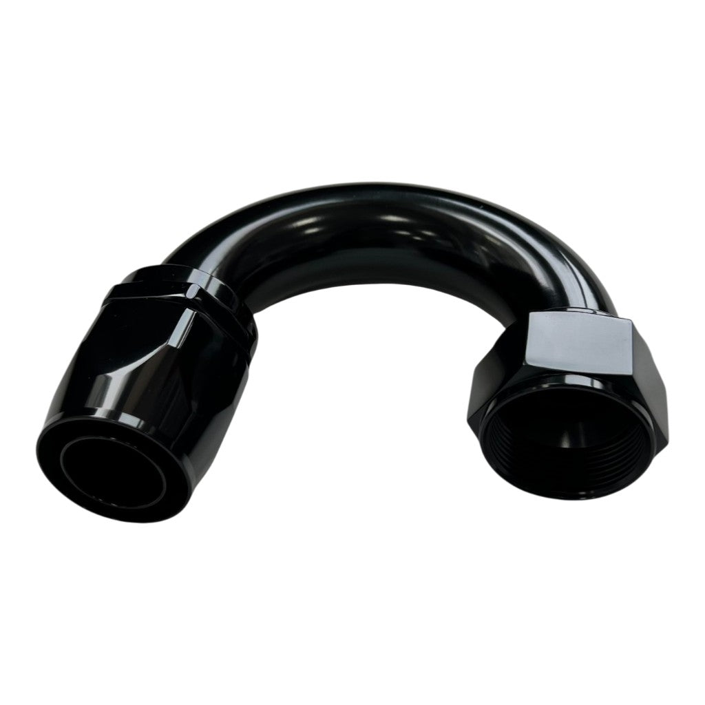 ARD ARE0209-1816B Fitting, Hose End 180° Degree AN16 Black (1136-18016BK) Photo-0 