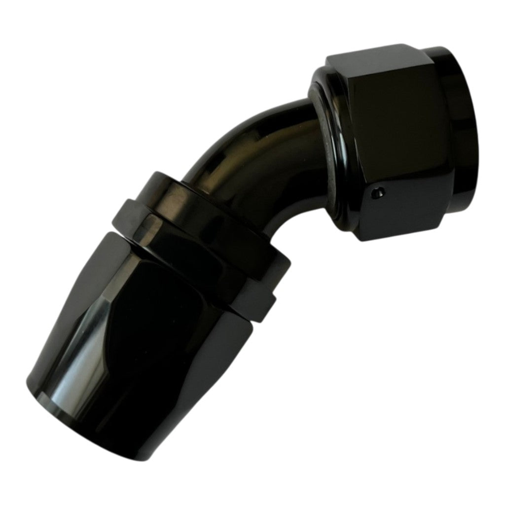ARD ARE0209-4516B Fitting, Hose End 45° Degree AN16 Black (1136-4516BK) Photo-0 
