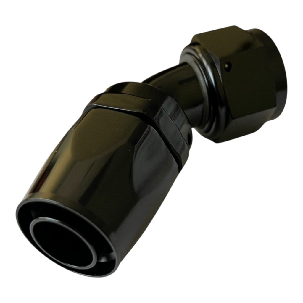 ARD ARE0209-4516B Fitting, Hose End 45° Degree AN16 Black (1136-4516BK) Photo-1 