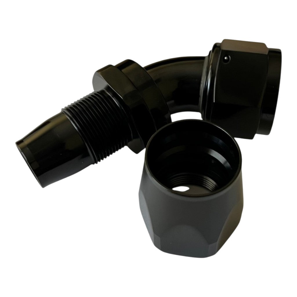 ARD ARE0209-4516B Fitting, Hose End 45° Degree AN16 Black (1136-4516BK) Photo-2 