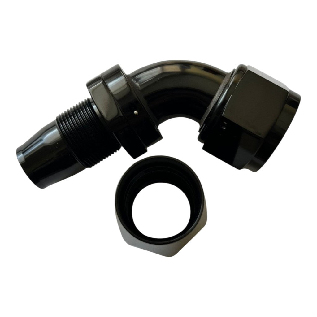 ARD ARE0209-6016B Fitting, Hose End 60° Degree AN16 Black Photo-0 