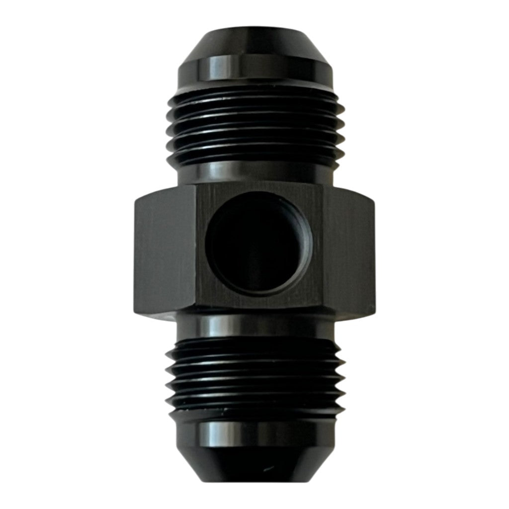 ARD ARFP191-04 Straight Male To Male With 1 / 8" Port AN4 Al. Photo-1 