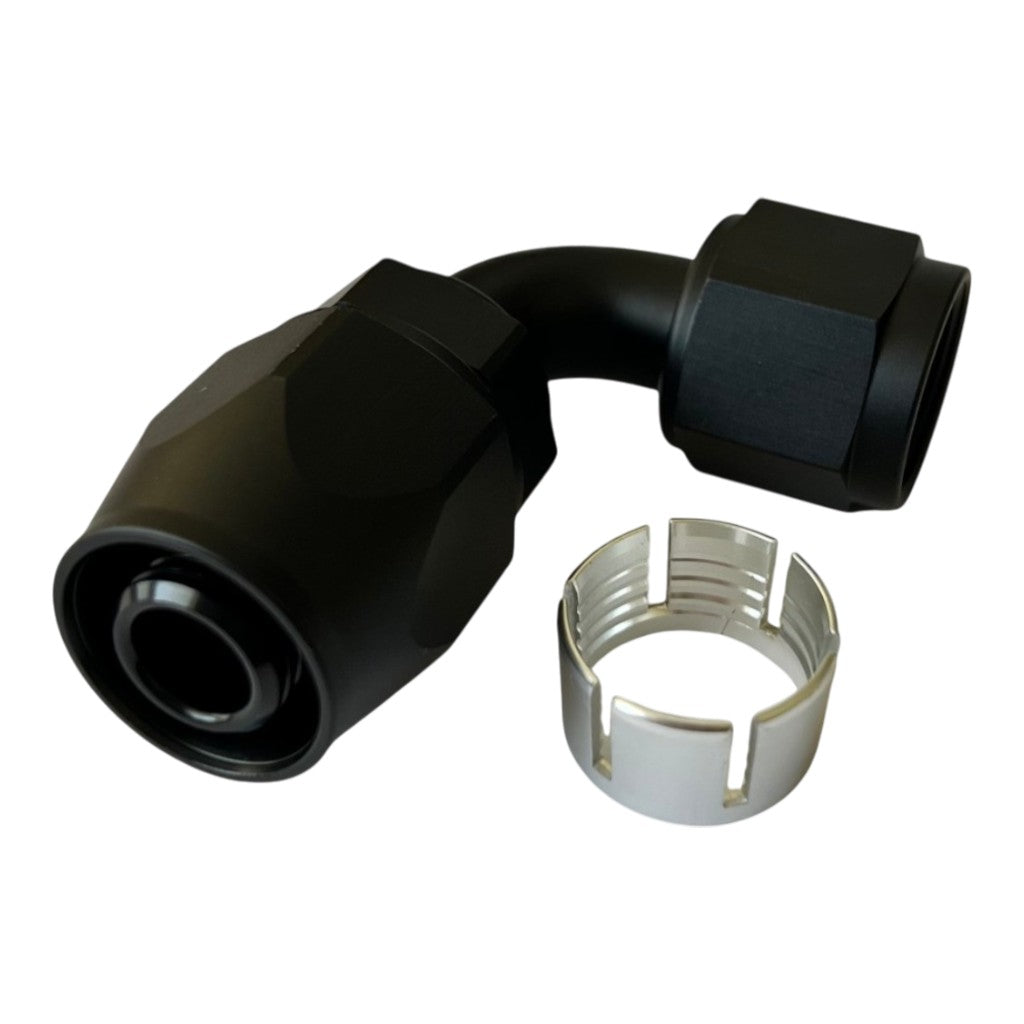 ARD ARGB1211-9008 Fitting AN8 90 Degree Kryptalon Style Photo-0 