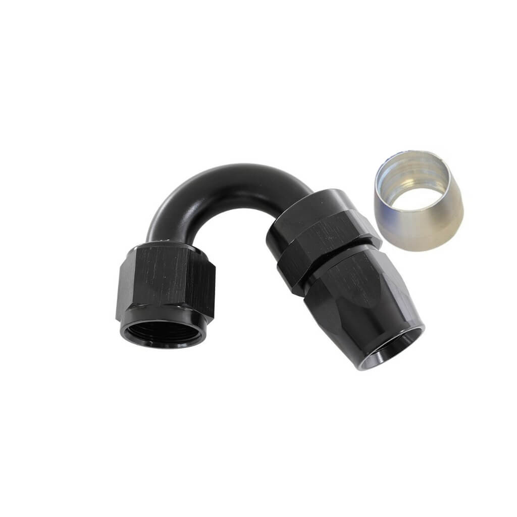 ARD ARTP6001-1508 Fitting PTFE Hose Ends AN8 150 Degree (Black) Photo-0 