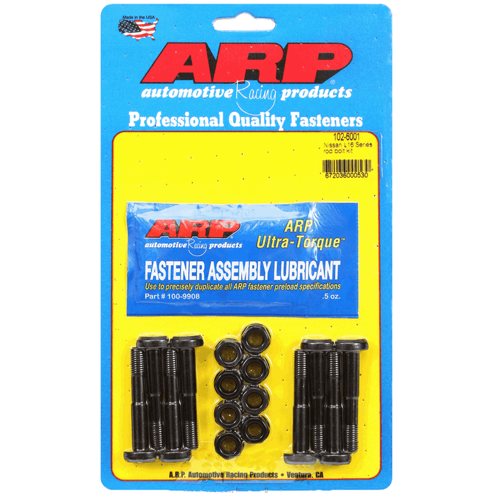 ARP 100-6001 Rod Bolt Kit for NISSAN / DATSUN L16 Series M8 Photo-0 