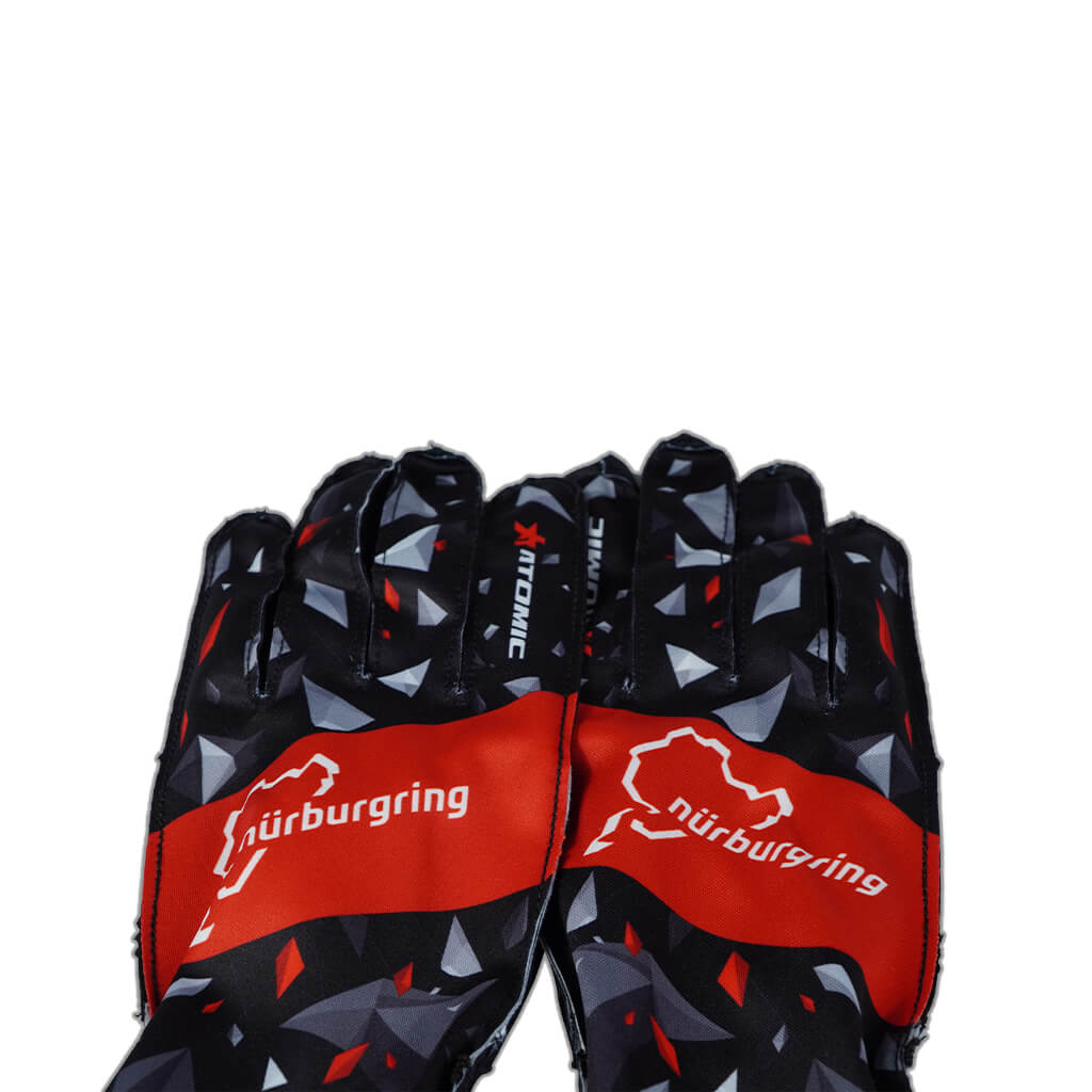 ATOMIC AT-NBRKTGLOVES-L Karting Gloves NÜRBURGRING EDITION, size L (Officially Licensed Nürburgring Product) Photo-2 