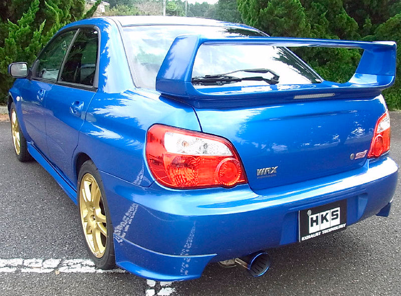 HKS 31029-AF002 Exhaust system Super Turbo Muffler SUBARU IMPREZA GDA/GDB Photo-2 