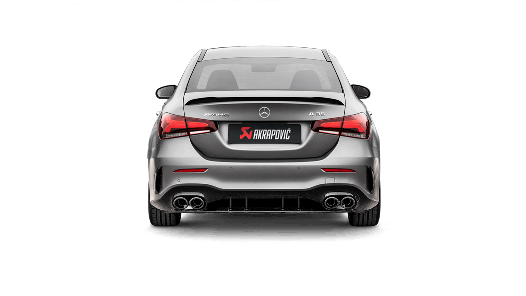 AKRAPOVIC S-ME/TI/9H Slip-On Line (Titanium) MERCEDES-AMG A35 (W177) Sedan (ECE type approved) Photo-3 