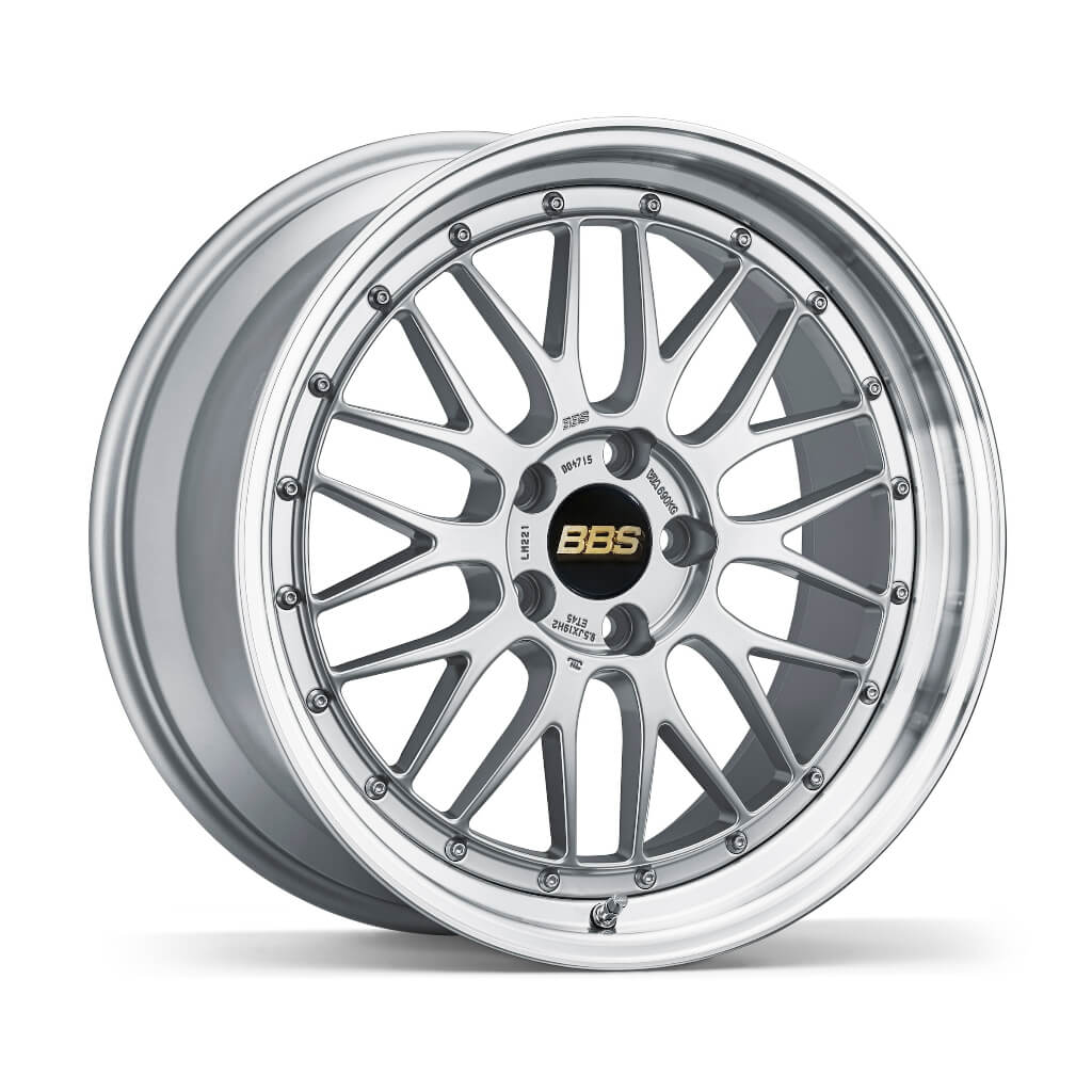 BBS LM413DS-SLD LM Forged aluminum 2-piece wheel 18x8.5 ET35 5x112 PFS Diamond Silver disk and Silver Diamond-cut rim (DS-SLD) Photo-0 