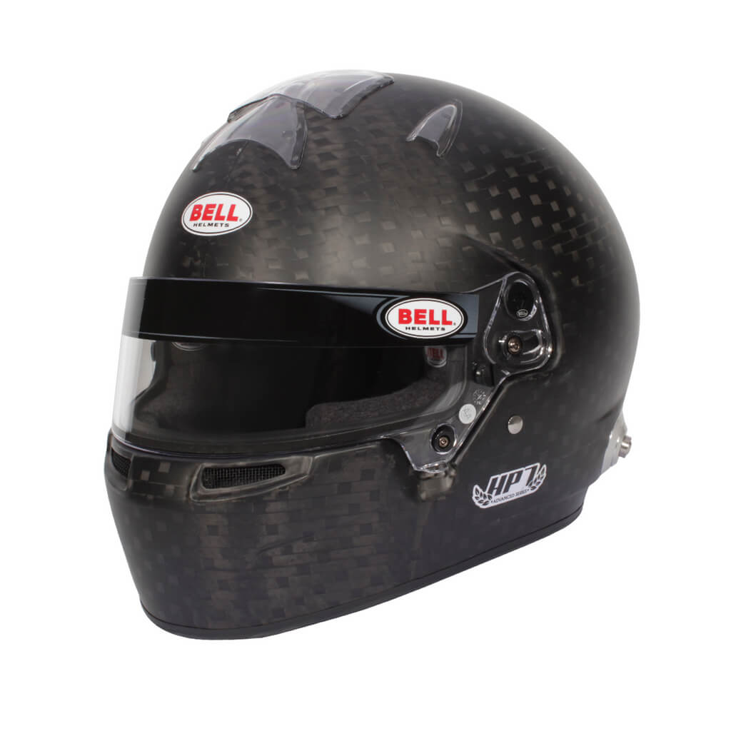 BELL 1801267 Full-Face Helmet HP7 EVO-IV HANS (Orange Interior), FIA 8860-2018, Size 58 Photo-0 