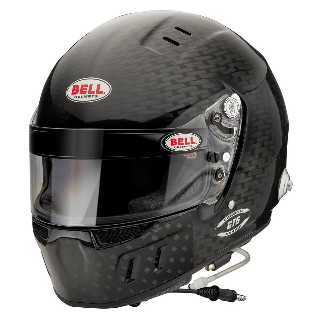 BELL 5239A16 Full-Face Helmet GT6 RD Carbon HANS (Pink Interior), FIA 8859-2024 / SA2020, Size 57 Photo-0 