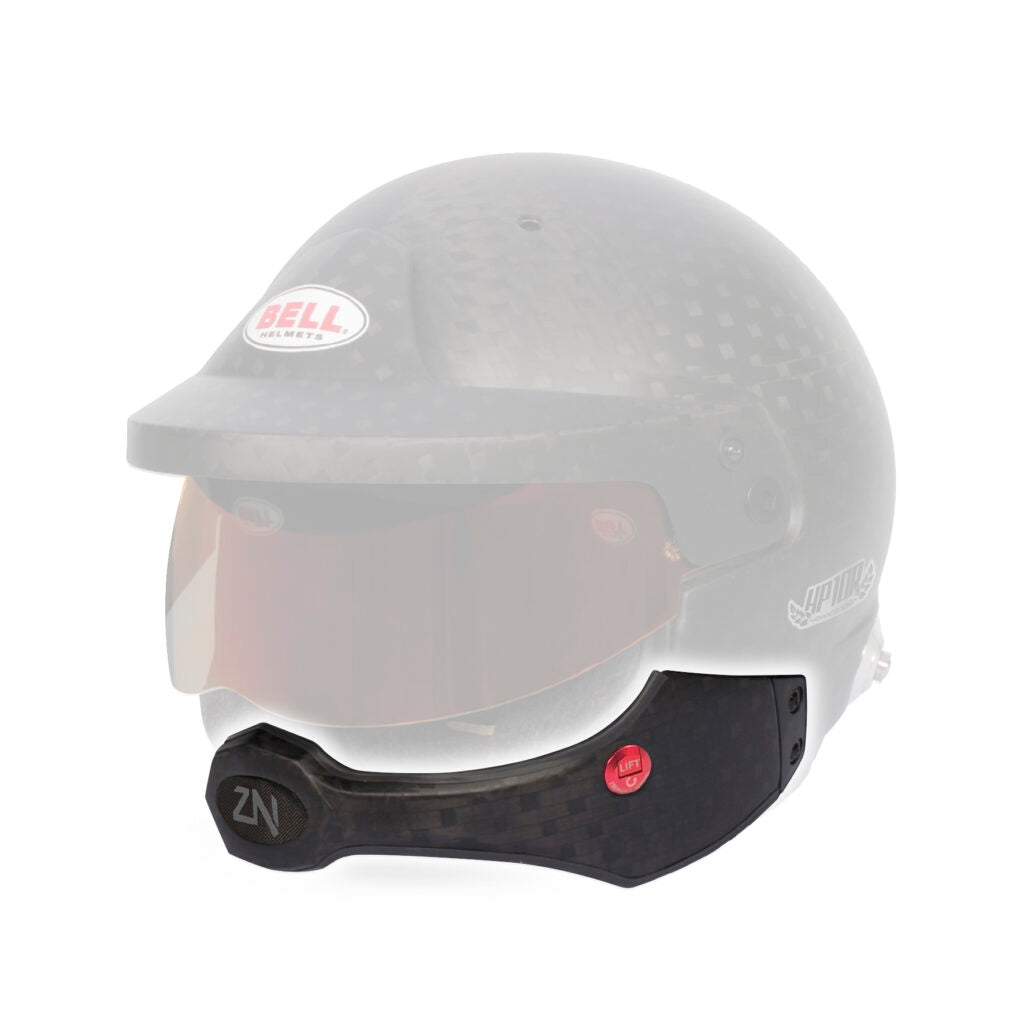 BELL 2081825 Half Chin Bar Short Kit for HP10 Helmet, Carbon, Matte Clear Coat Photo-0 