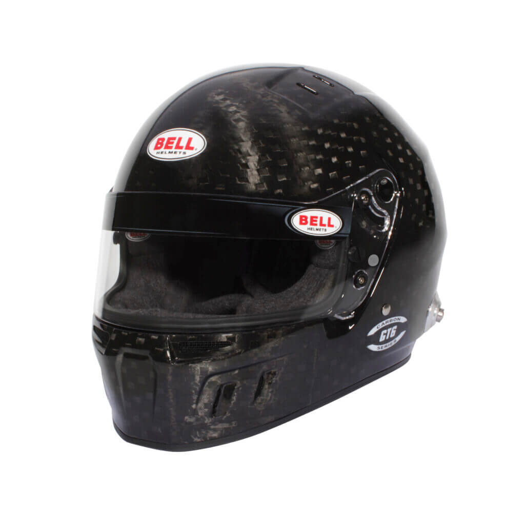 BELL 5239749 Full-Face Helmet GT6 Carbon HANS (Tan Interior), FIA 8859-2024 / SA2020, Size 54 Photo-0 