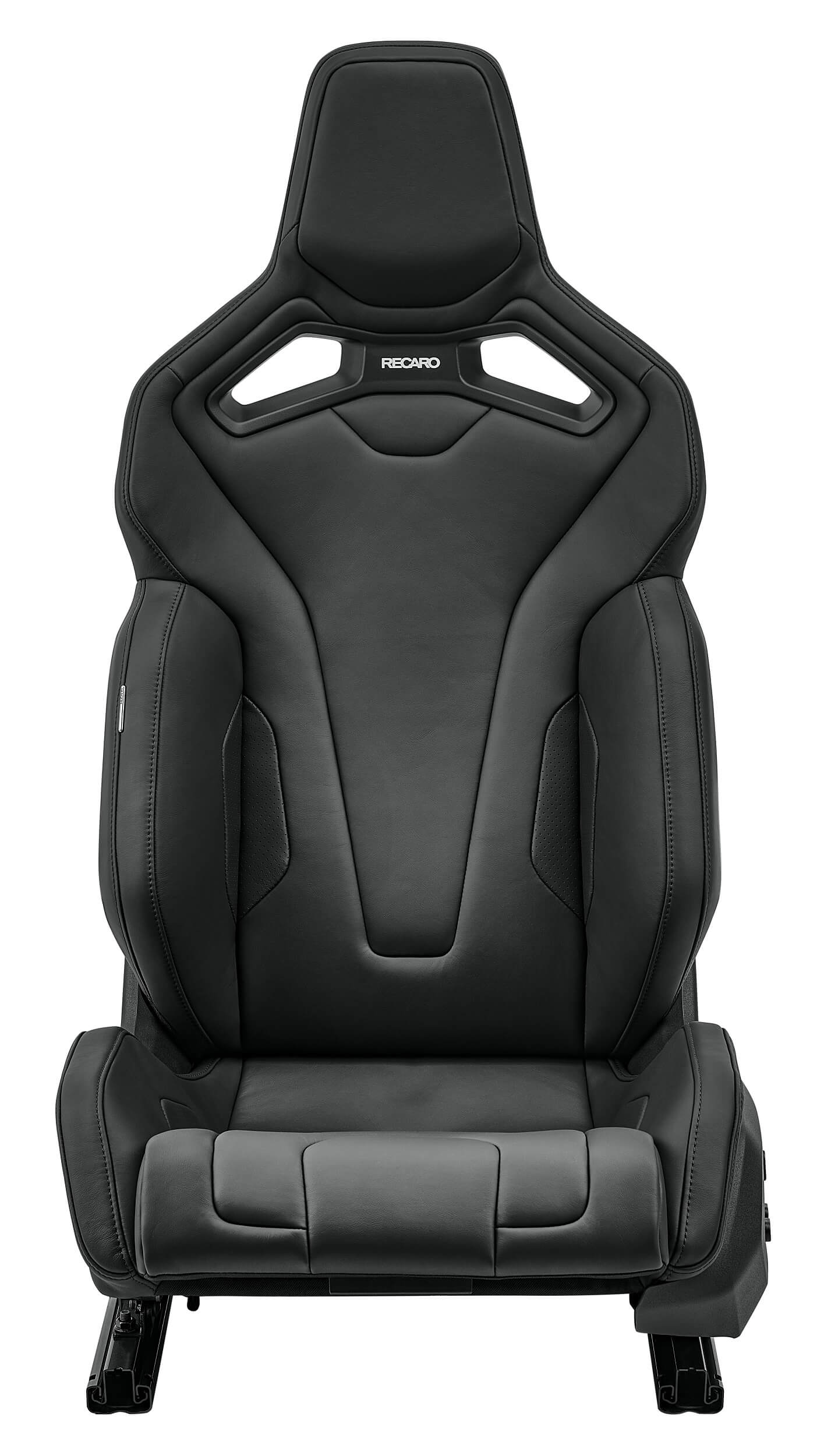 RECARO 633.500.2B48 Sport C Seat, 3 doors, heat, SAB, front passenger, leather black/leather perforated black Photo-1 