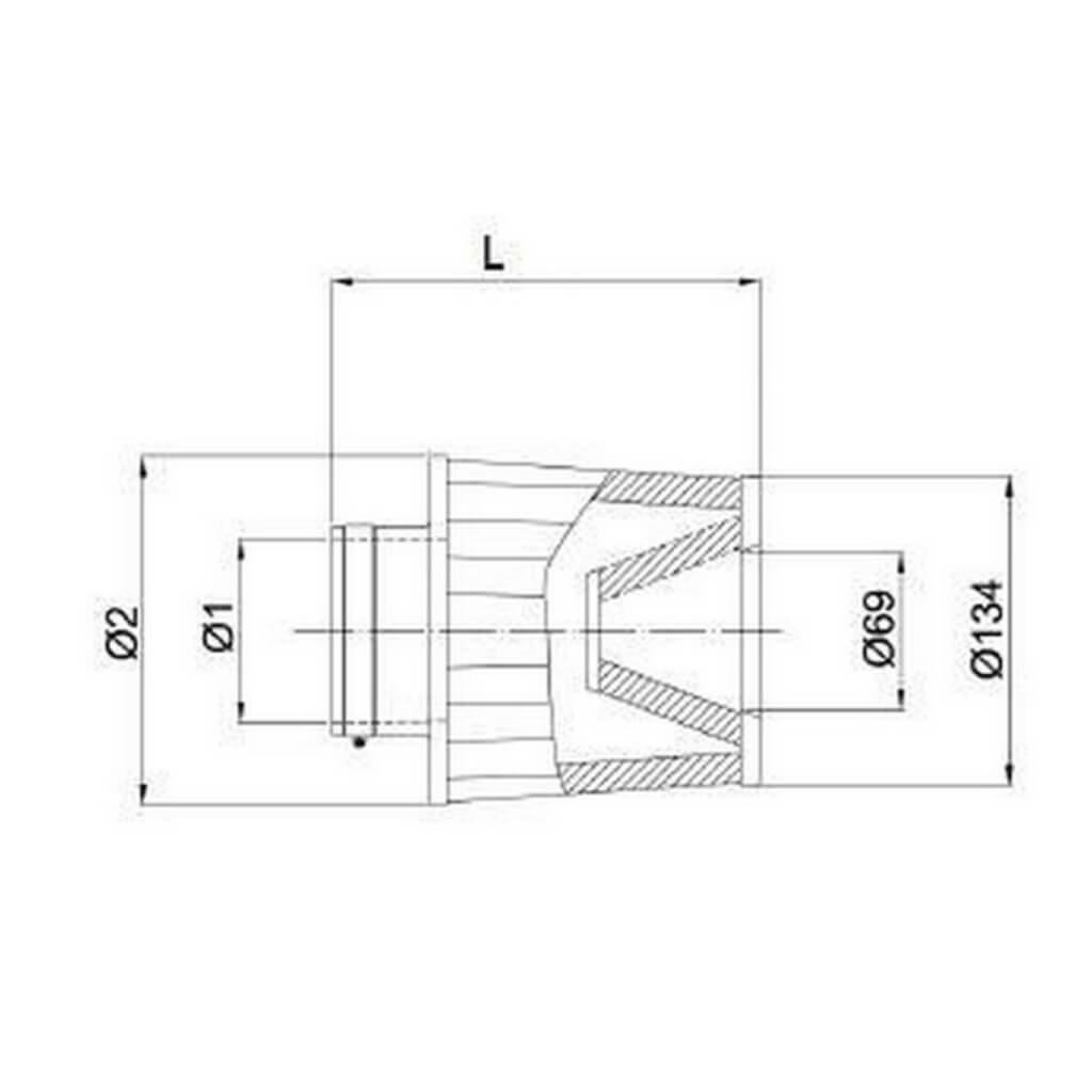 BMC FBTW60-140P Twin Air Filter Photo-1 