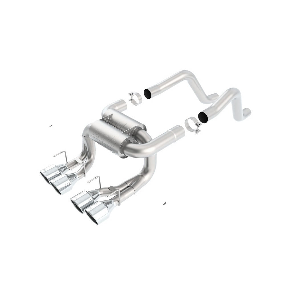 BORLA 11822 Rear Section C6 CORVETTE Z06 / C6 CORVETTE ZR1 2006-2013 ATAK Photo-0 