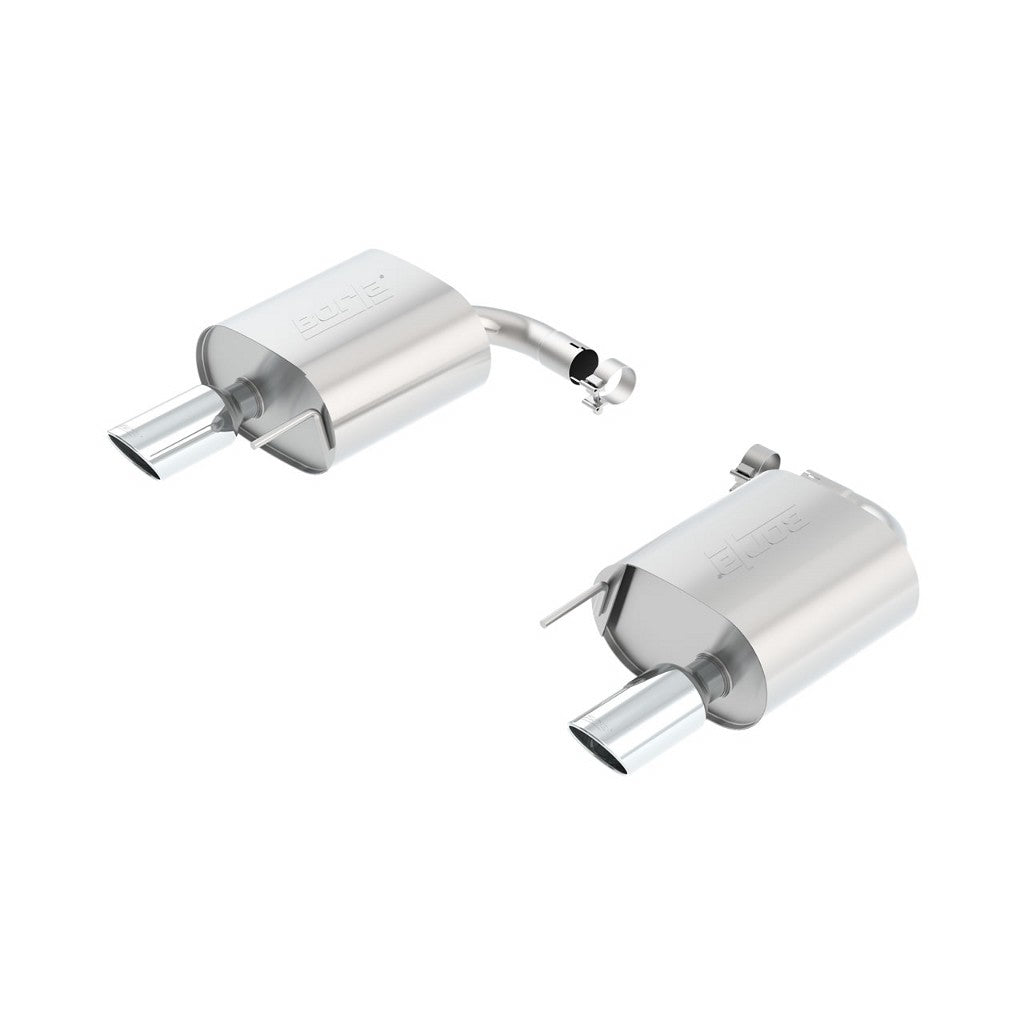 BORLA 11889 Rear Section, Mustang EcoBoost® 2.3L (turbo) / V6-3.7L, Tip №36, 2015-16, sound S-Type Photo-0 