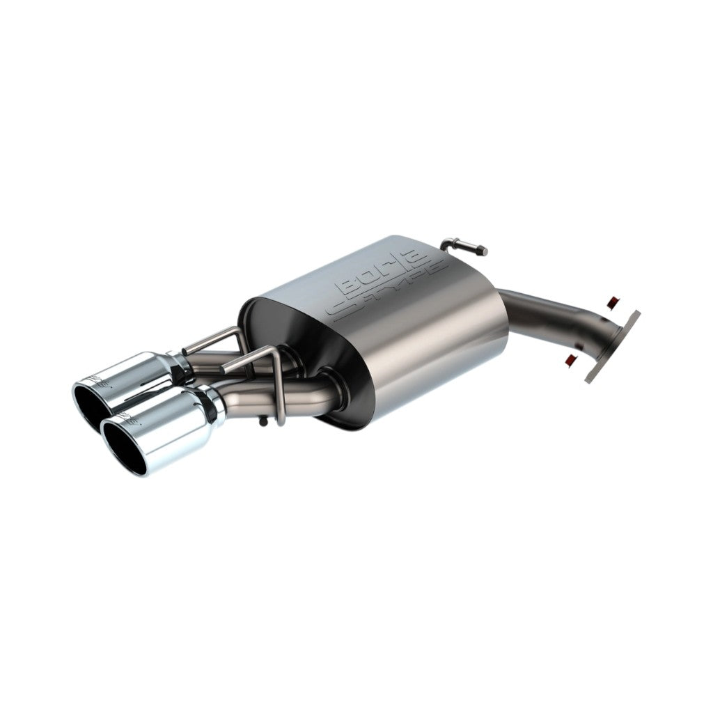 BORLA 11988 Axle-Back Exhaust 2.25", 2.00", S-Type (3.5" Bright Chrome Tips) for TOYOTA Camry SE / XSE 2025 Photo-0 