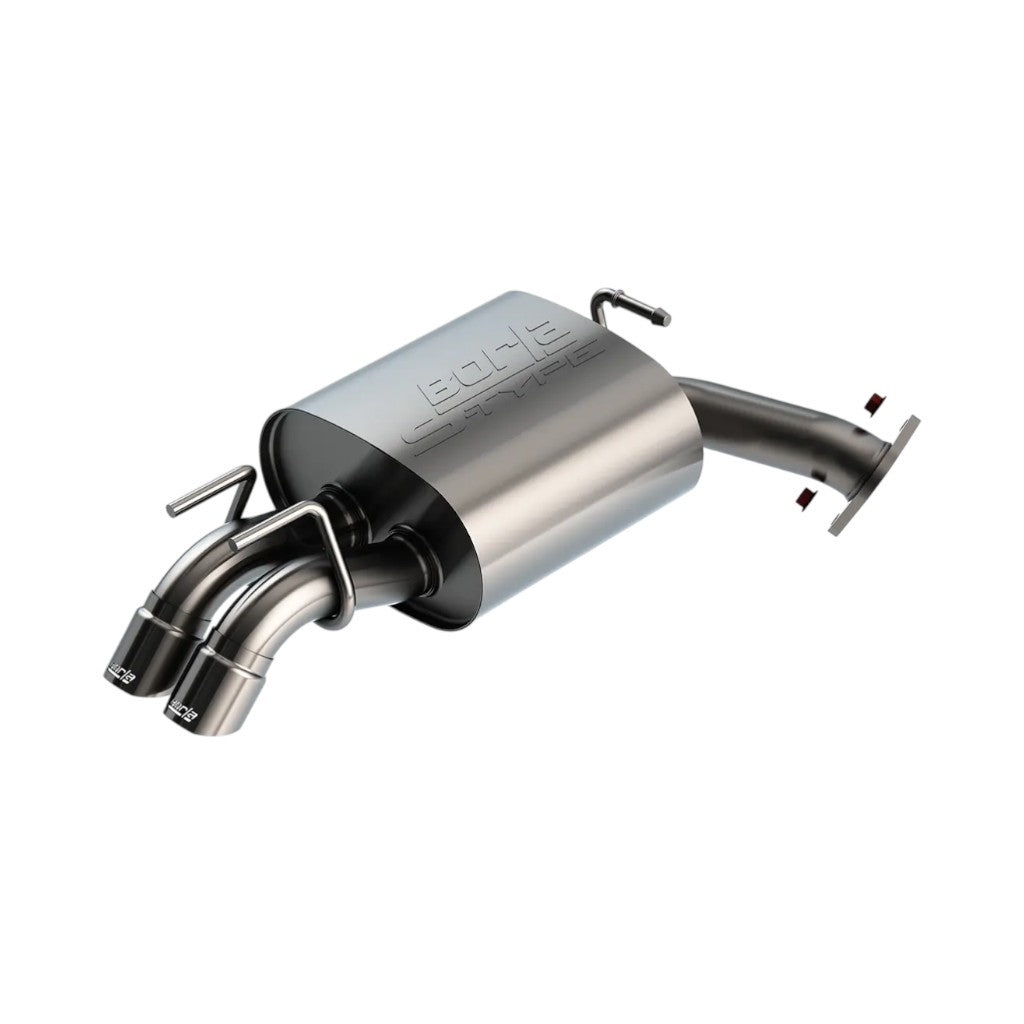 BORLA 11992 Axle-Back Exhaust 2.25", 2.00", S-Type (2.38" Turn Down Tips) for TOYOTA Camry LE / XLE 2025 Photo-0 