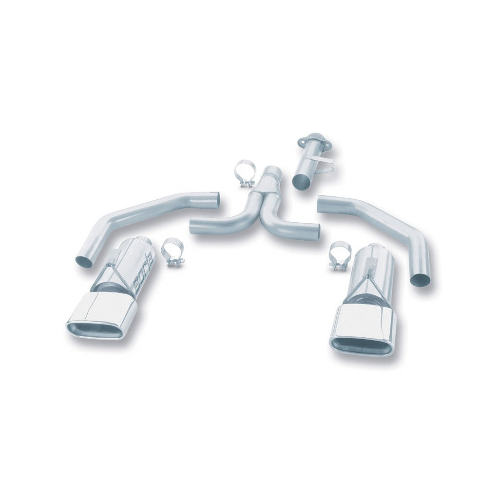 BORLA 140082 Cat Back Exhaust System C4 CORVETTE 1986-1991 Cat-Back™ Exhaust S-Type Photo-0 