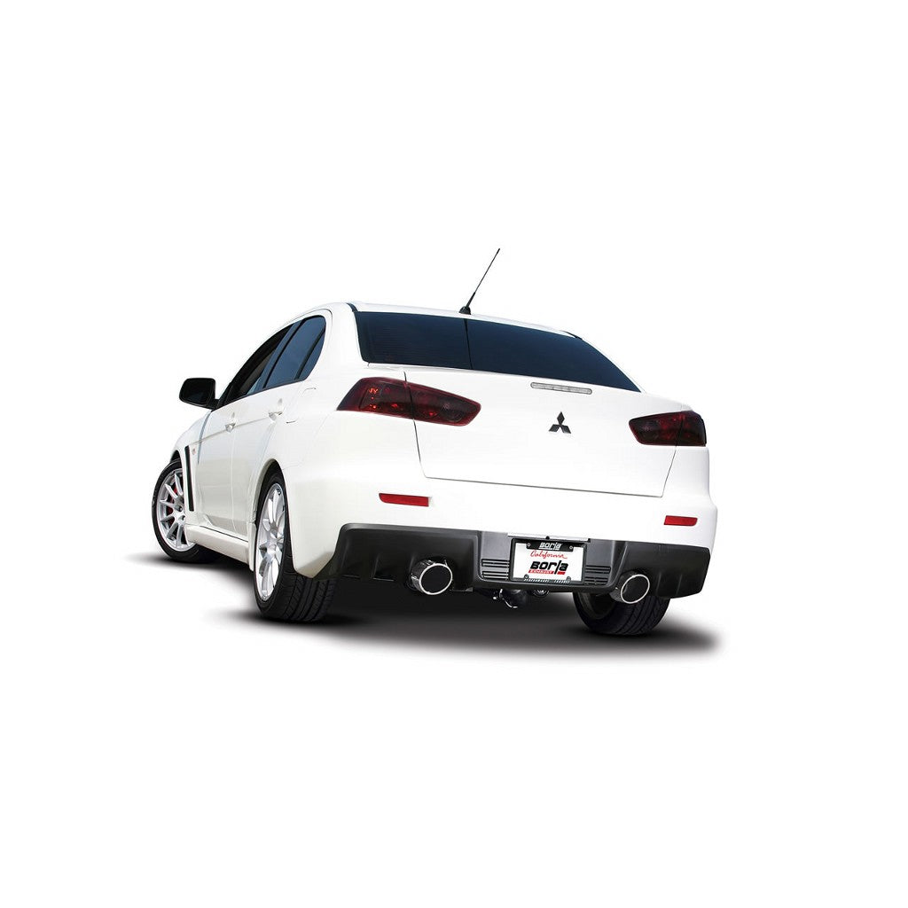 BORLA 140285 Cat Back Exhaust System EVO X 08 2.0L TURBO AT / MT AWD Photo-1 