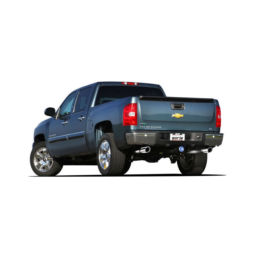 BORLA 140340 Cat Back Exhaust System SILVERADO / SIERRA 1500 09 4.8L / 5.3L Photo-1 