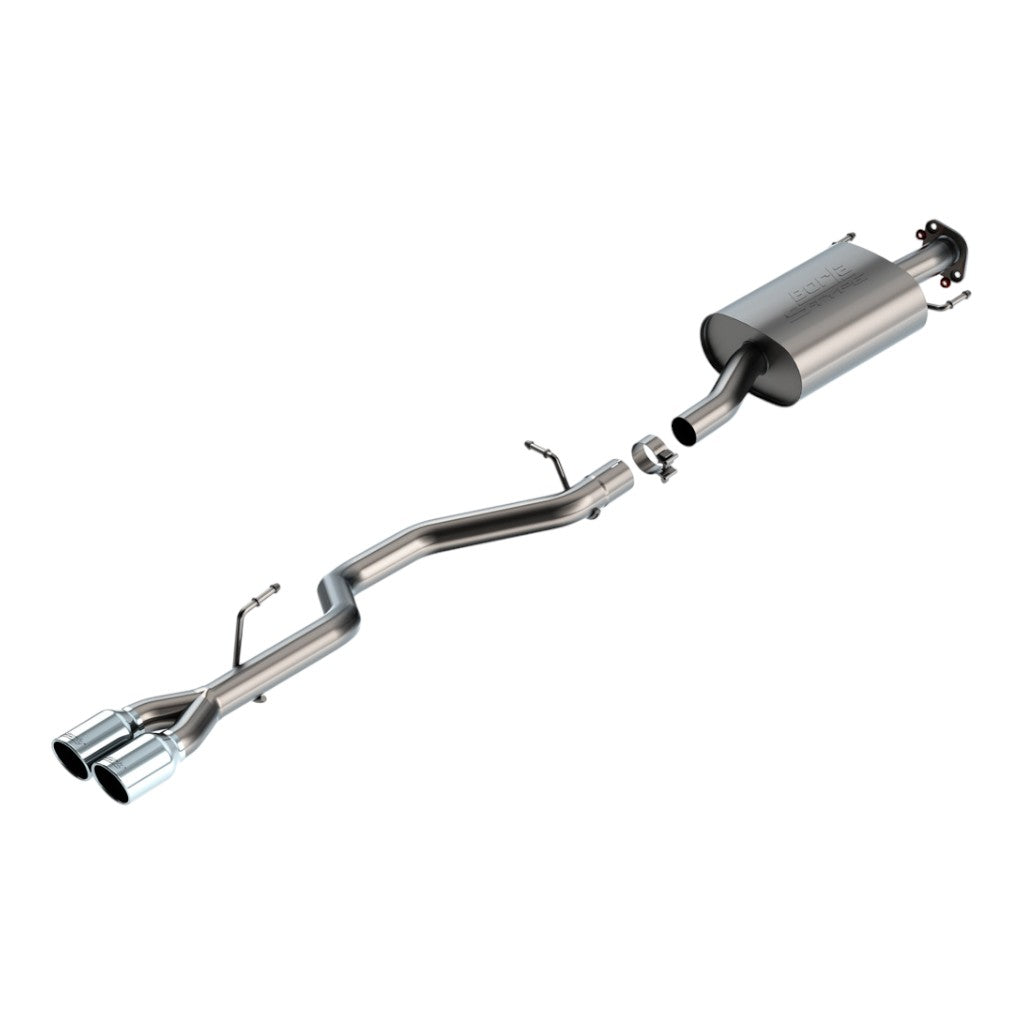 BORLA 140947 Cat-Back Exhaust 2.25", S-Type (3.5" Bright Chrome Tips) for TOYOTA Highlander 3.5L (XSE) 2021-2022 Photo-0 