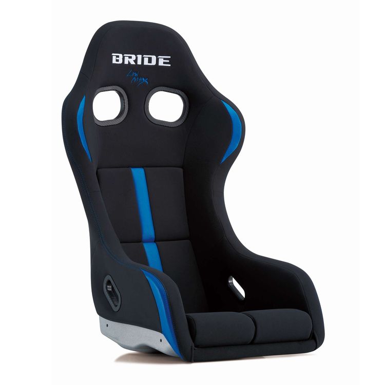 BRIDE HA1CNF Full bucket seat ZETAIV REIMS Black / Blue (Silver FRP shell) Photo-0 