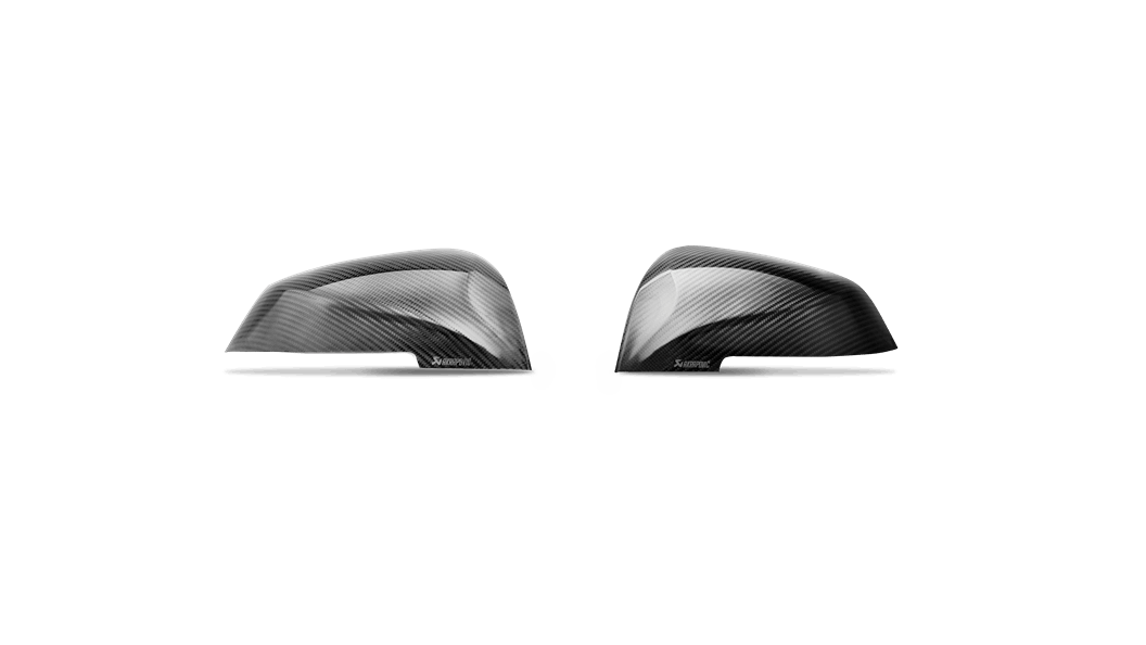 AKRAPOVIC WM-BM/CA/1/G Carbon Fiber Mirror Cap Set - High Gloss BMW M2 (F87) 2016-2017 W/O Approval Photo-0 
