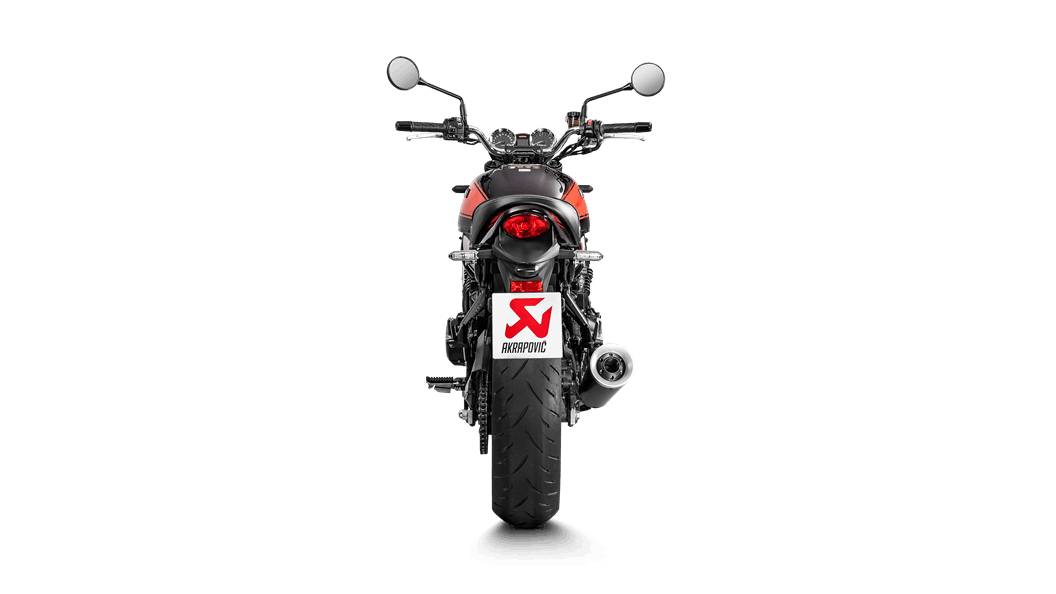 AKRAPOVIC S-K9SO5-HBAVTBL Slip-On Line (Titanium) Kawasaki Z900 RS / Cafe 2018-2019 Photo-3 